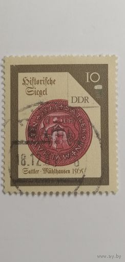 ГДР 1988. Исторические печати