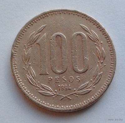 Чили 100 песо. 1994