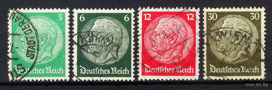 1933 Германия. Пауль фон Гинденбург
