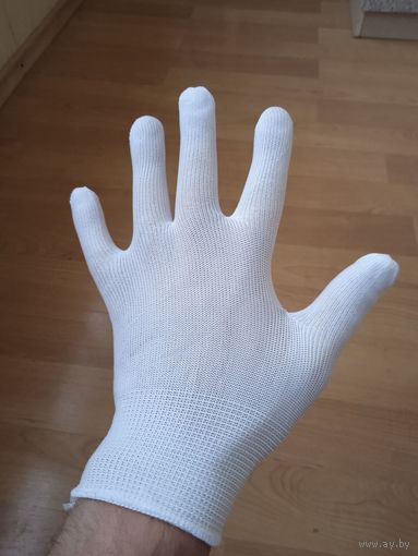 Перчатки белые для нумизмата ювелира