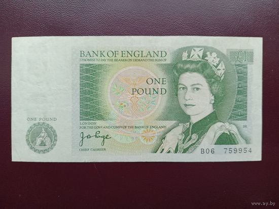 Великобритания 1 фунт 1978