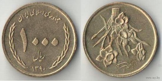 Иран 1000 динаров 2011 UNC