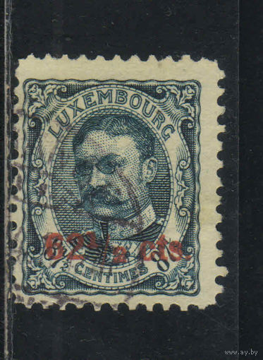 Люксембург 1912 Вильгельм IV Надп Стандарт #89