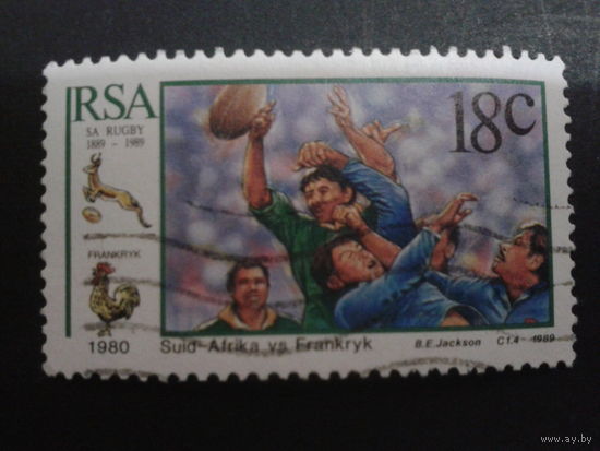 ЮАР 1989 100 лет регби