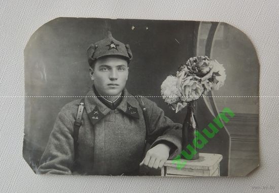 Фото на память   РККА 1939 г    9х12 см