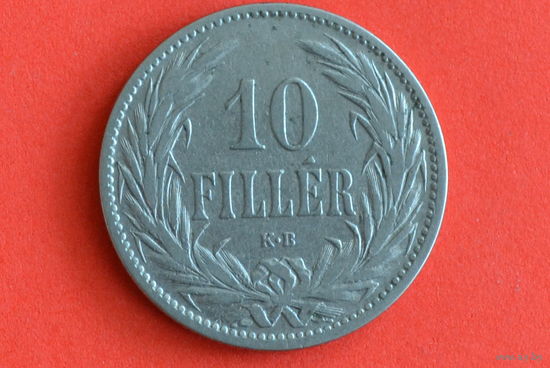 Венгрия 10 филлеров 1894