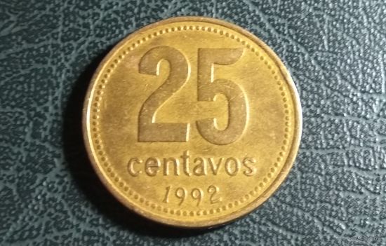 25 сентаво 1992. Аргентина.