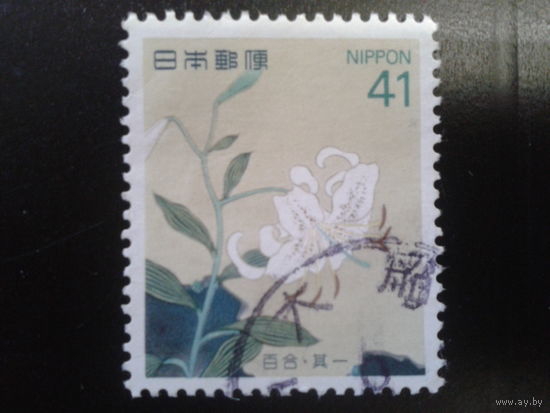 Япония 1993 цветы в живописи