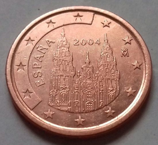 5 евроцентов, Испания 2004 г.