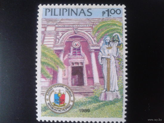 Филиппины 1989 вход в правительственное здание