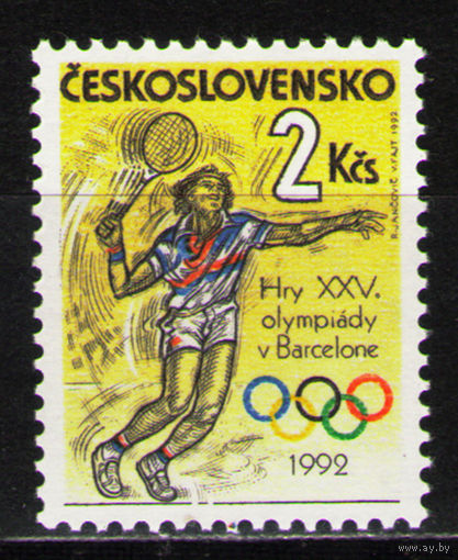 Чехословакия Олимпиада 1992г.