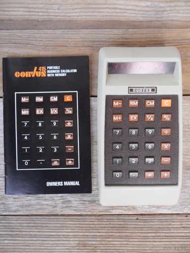 Калькулятор Corvus 415 (USA) - 1974 г.