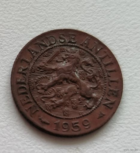 Нидерландские Антильские острова 1 цент, 1959 4-10-13