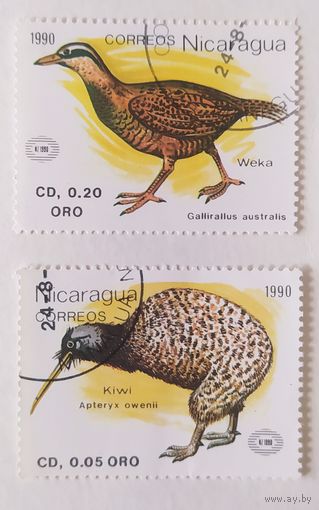 Никарагуа 1990, птицы