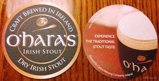 Подставка под пиво O'hara's (Ирландия) No 5