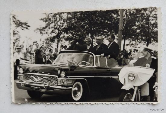 Фидель Кастро в Киеве 1963 г.