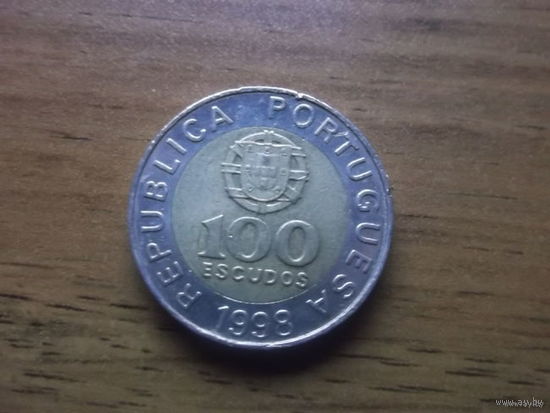 Португалия 100 escudos 1998