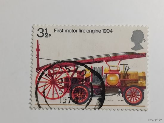 Великобритания 1974. Пожарные машины