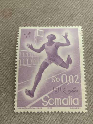 Сомали 1958. Олимпиада в Риме. Бег