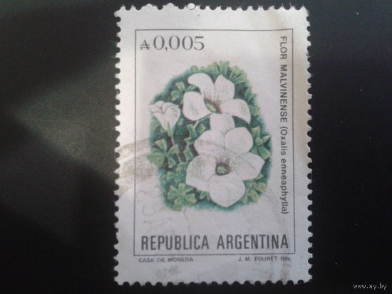 Аргентина 1985 Цветы А 0,005