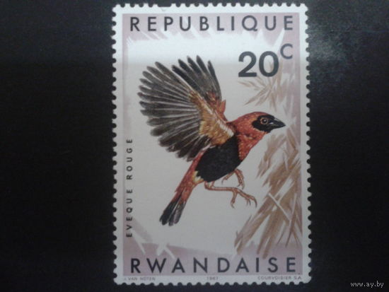 Руанда 1967 птица