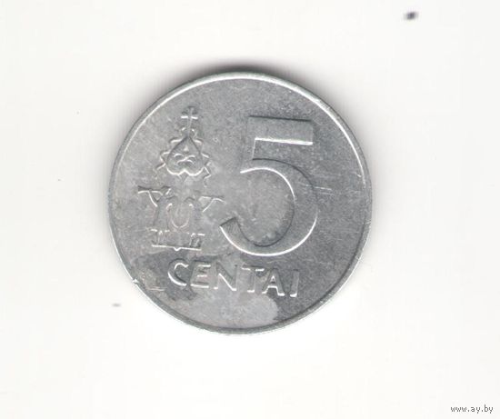 5 центов 1991 Литва. Возможен обмен