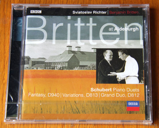 Richter / Britten. Piano Duets - Schubert (Audio CD - 2000)