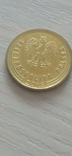 Польша 2 гроша 2016г.
