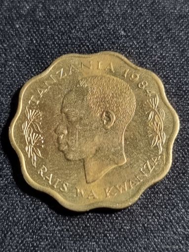 Танзания 10 центов 1984