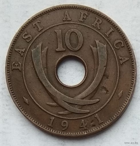Британская Восточная Африка 10 центов 1941 г.