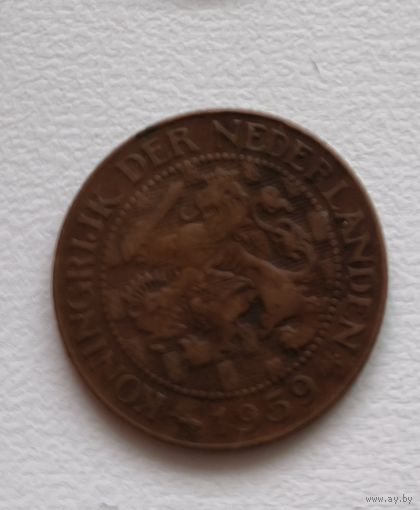 Нидерландские Антильские острова 1 цент, 1959 4-10-14