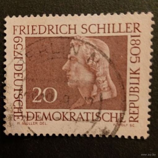 ГДР. Фридрих Шиллер 1759-1805
