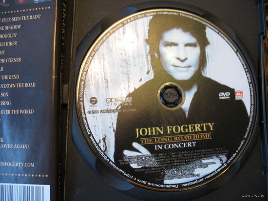 РАСПРОДАЖА! JOHN FOGERTY (экс Криденс ) Видео концерт. 2 фото. супер звук и видео.читайте условие.