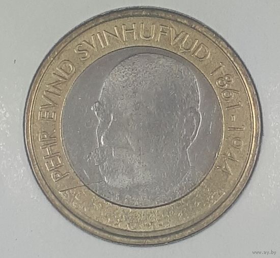 Финляндия 5 евро 2016 Президенты Финляндии - Пер Эвинд Свинхувуд (1931-1937)