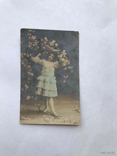 Немецкая антикварная открытка 1906 год