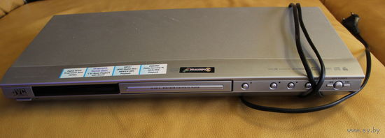 DVD-player JVС made in Japan выпуск 2005 года, рабочий, ДВД-плейер производство Япония, пульт