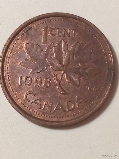 1 цент Канада 1998