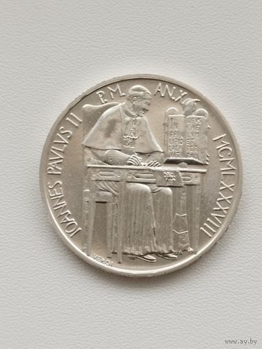 Ватикан 1000 лир 1988 год