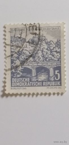 ГДР 1961. Ландшафты.