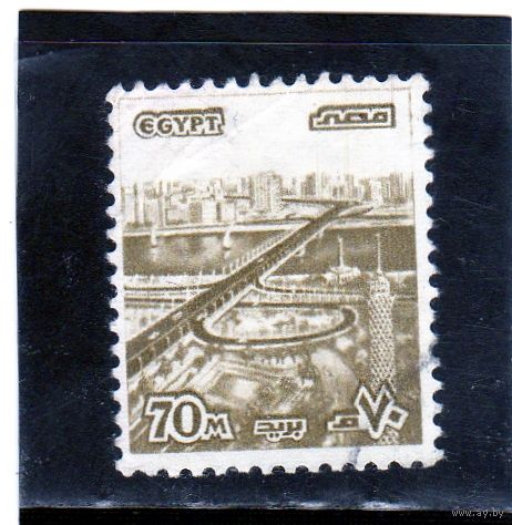 Египет. Mi:EG 1321. Мост 6 октября, Каир. 1979.