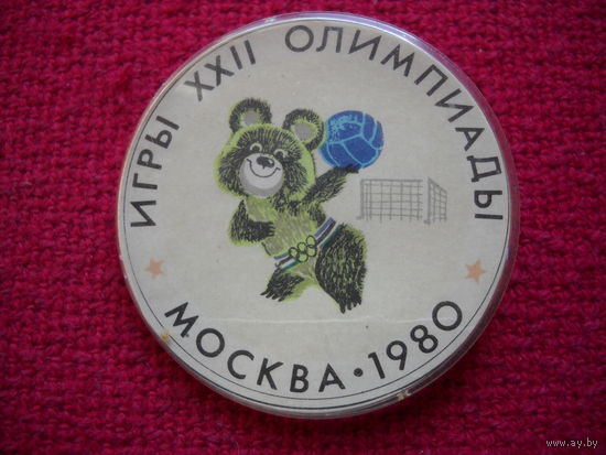 Мишка олимпийский. Олимпиада Москва-80.