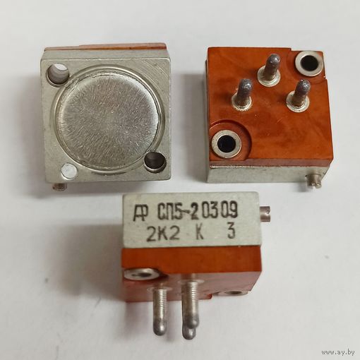 СП5-2. 2,2 кОм. 1 Вт. Переменный проволочный подстроечный резистор, потенциометр. 2,2кОм