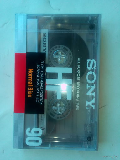 Фирменная аудио кассета SONY из СССР  в упаковке