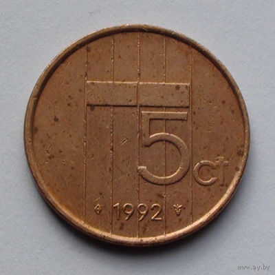 Нидерланды 5 центов. 1992