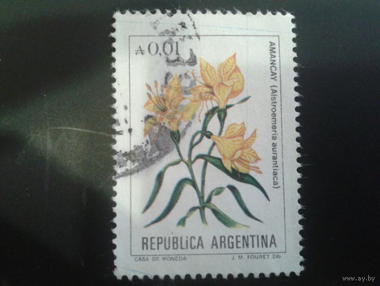 Аргентина 1985 Цветы А 0,01