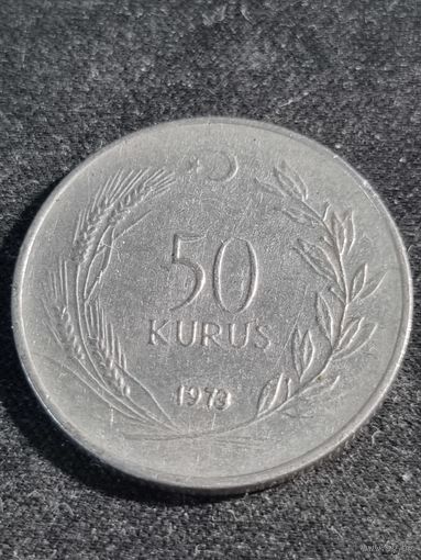 Турция 50 куруш 1973