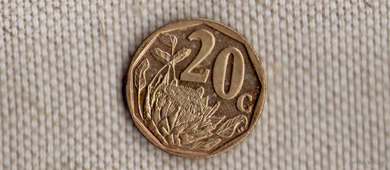 ЮАР/Южная Африка 20 центов 2009/2010