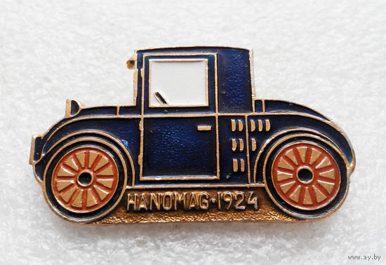 Ретро Автомобиль. Hanomag 1924 год. Транспорт #0172-TP4