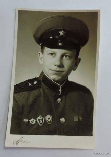 Фото солдата 1970г. СССР. Размер 8.8-14 см.