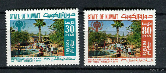 Кувейт - 1979 - Международный год детей - [Mi. 818-819] - полная серия - 2 марки. MNH.